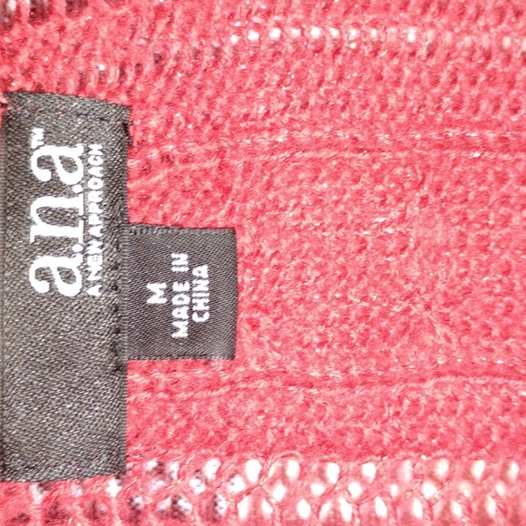 a.n.a Raspberry Cowl Neck Sweater - Picture 5 of 6